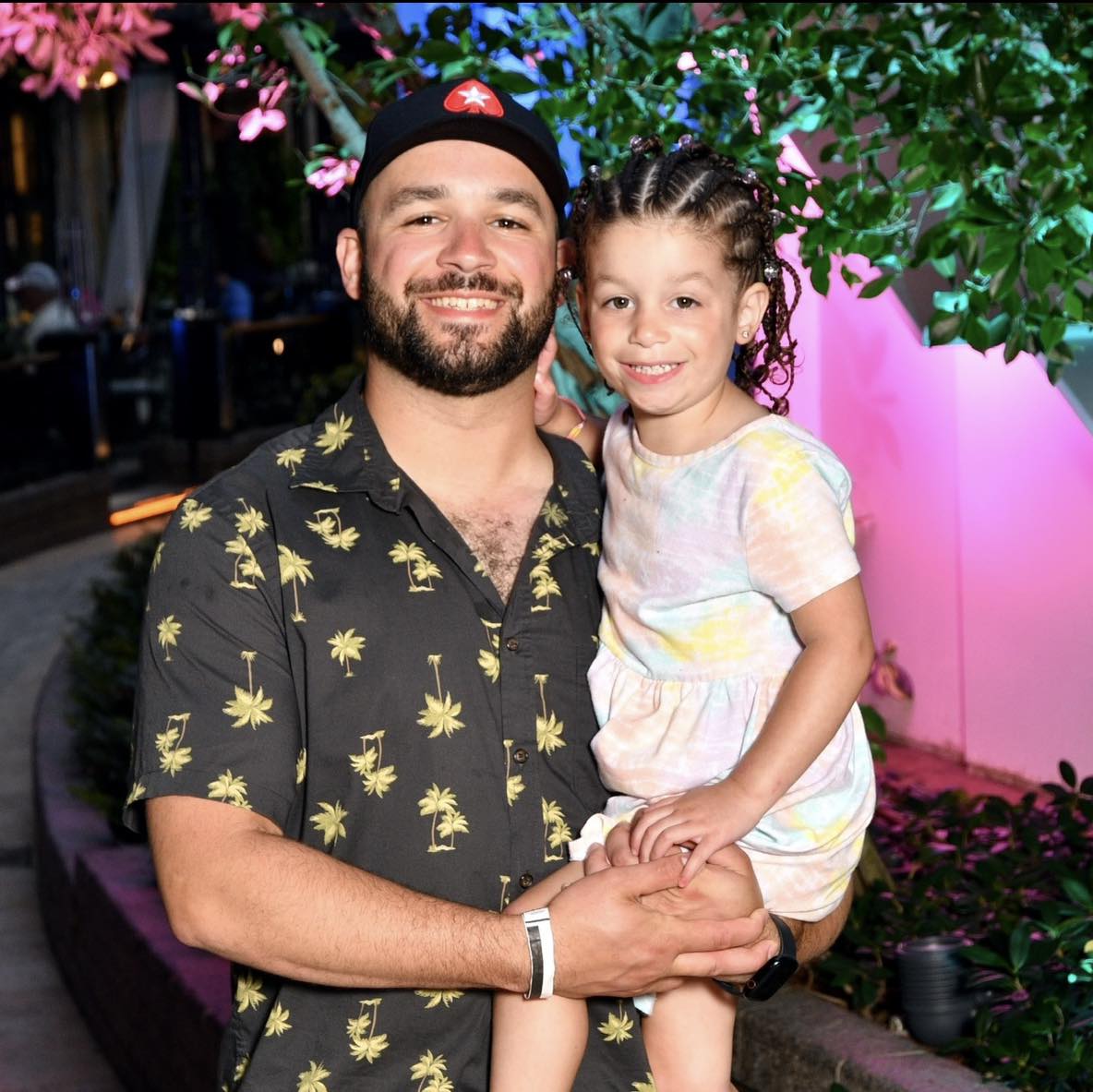 Chris from CallCline with his daughter
