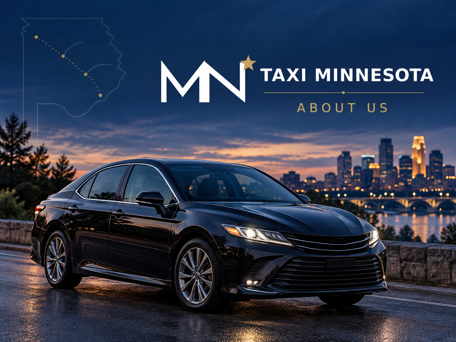 Taxi Minnesota passenger transportation brand image