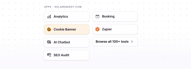 Free SSL encryption and private WHOIS domain registration badges