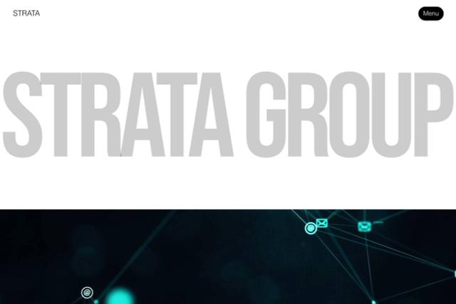 Strata Group consulting firm website template